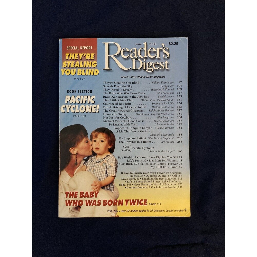 Vintage Reader’s Digest Magazine | June 1996